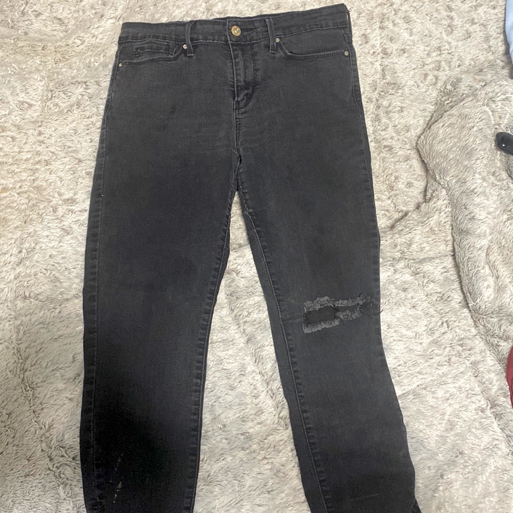 Black Levi denim jeans